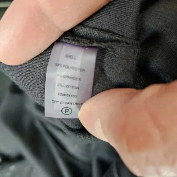 Tommy Hilfiger Black Speckled Sleeveless Fit Flare Dress 6 Minimalist Classic - Picture 7 of 9